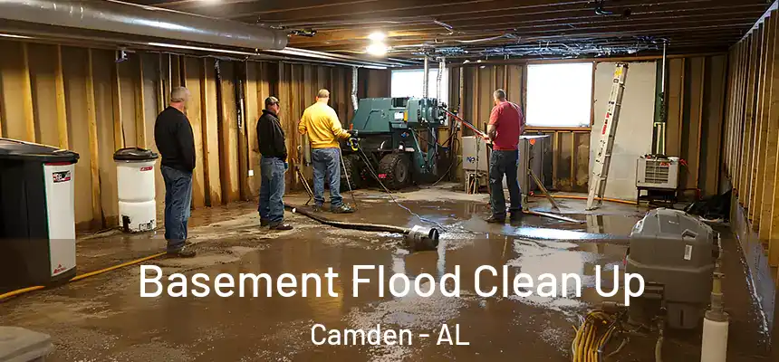  Basement Flood Clean Up Camden - AL