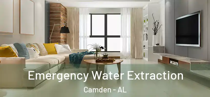 Emergency Water Extraction Camden - AL
