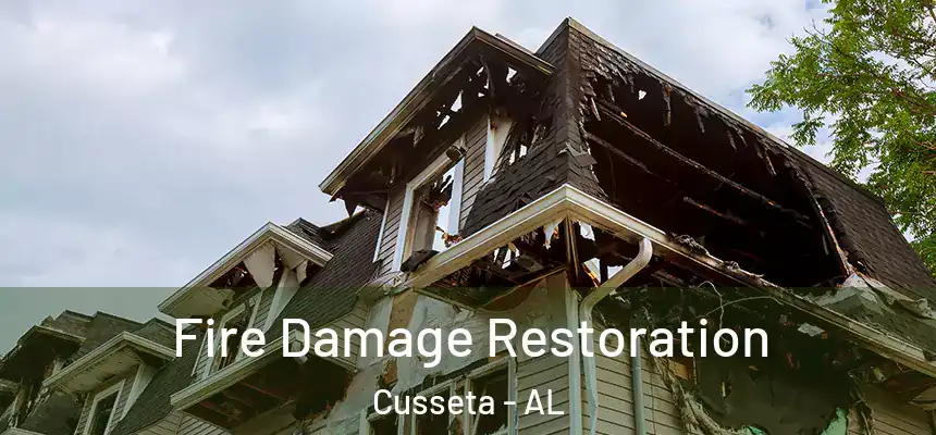 Fire Damage Restoration Cusseta - AL