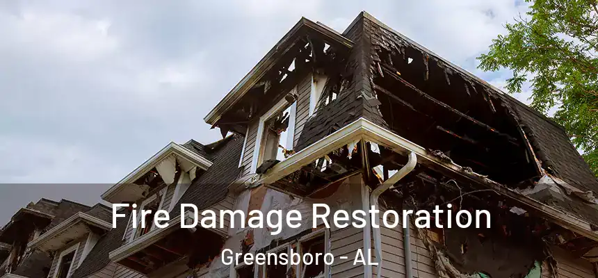 Fire Damage Restoration Greensboro - AL